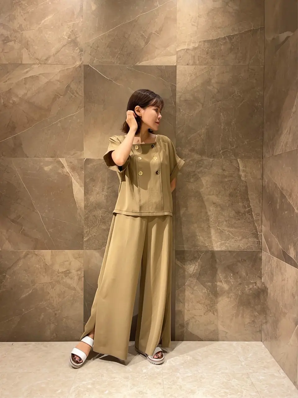 GRACE CONTINENTAL 穐山　香織 コーディネート画像