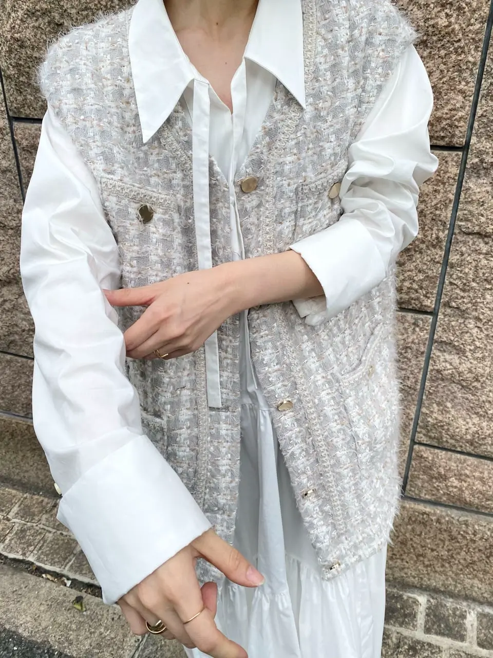 GRACE CONTINENTAL 青木育日 コーディネート画像