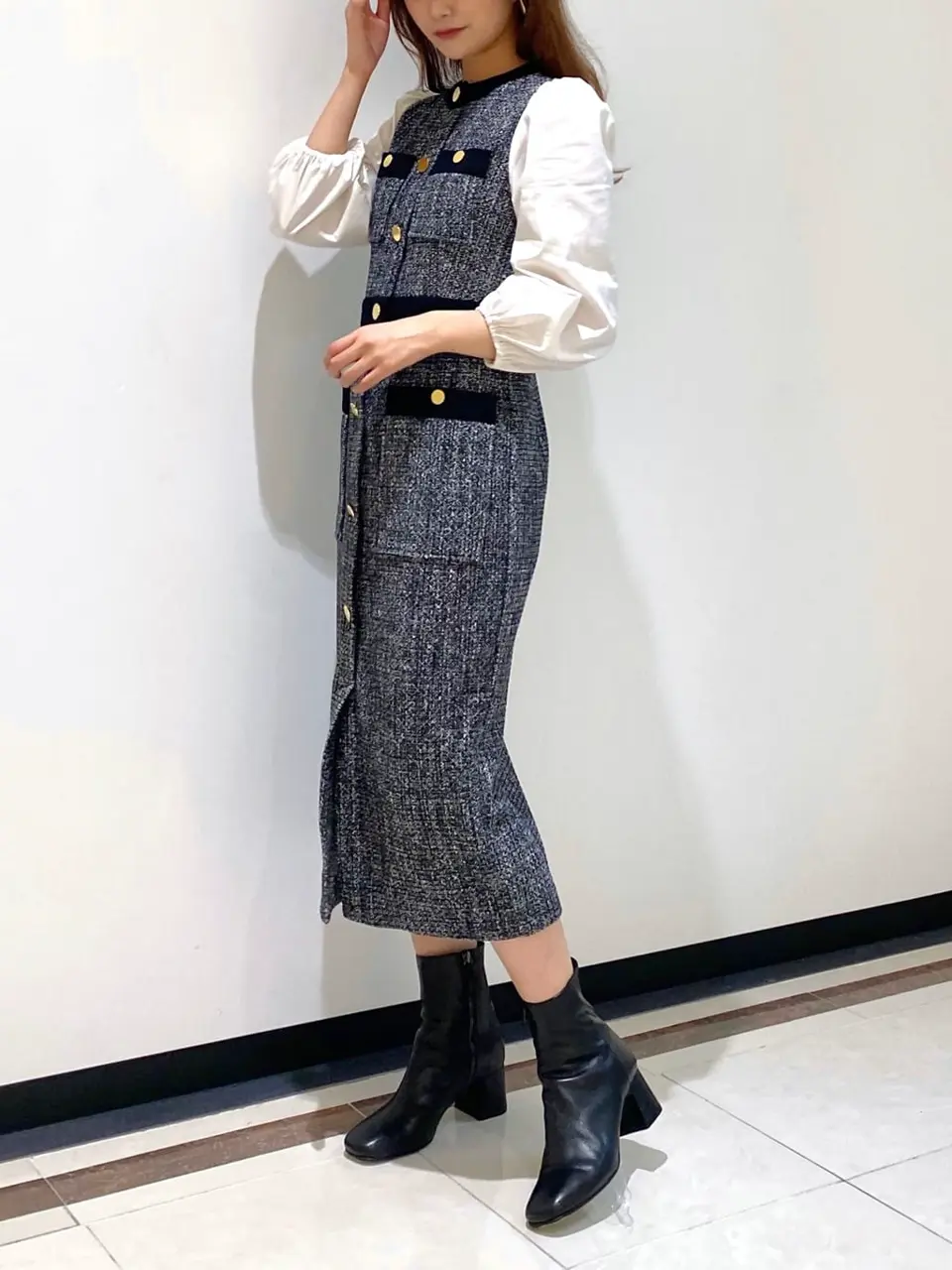 GRACE CONTINENTAL MORITA AI コーディネート画像