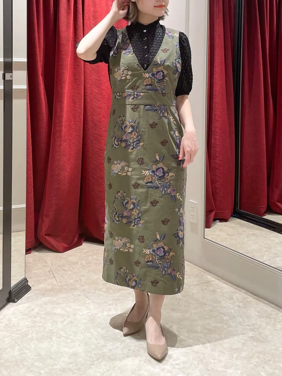 GRACE CONTINENTAL SAYUMI Nagashima コーディネート画像