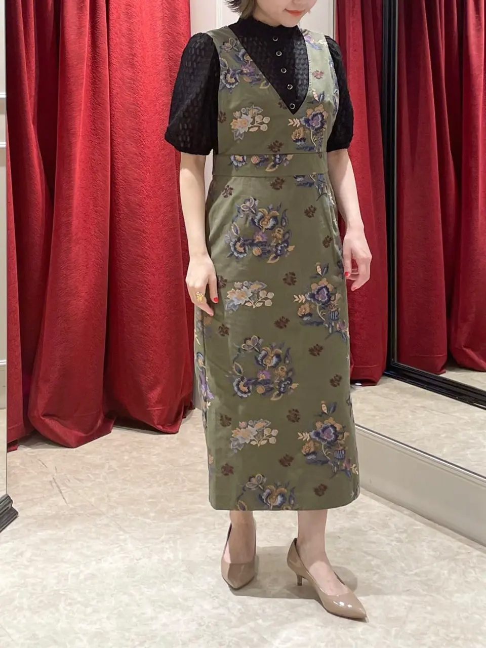 GRACE CONTINENTAL SAYUMI Nagashima コーディネート画像