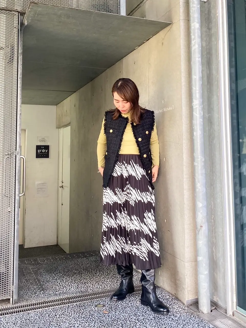 GRACE CONTINENTAL 古川温子 コーディネート画像