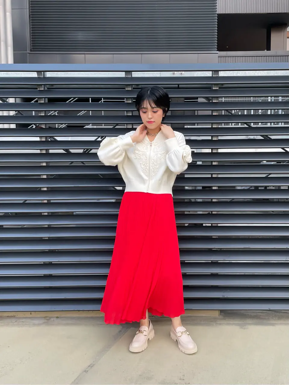 GRACE CONTINENTAL yoshi コーディネート画像