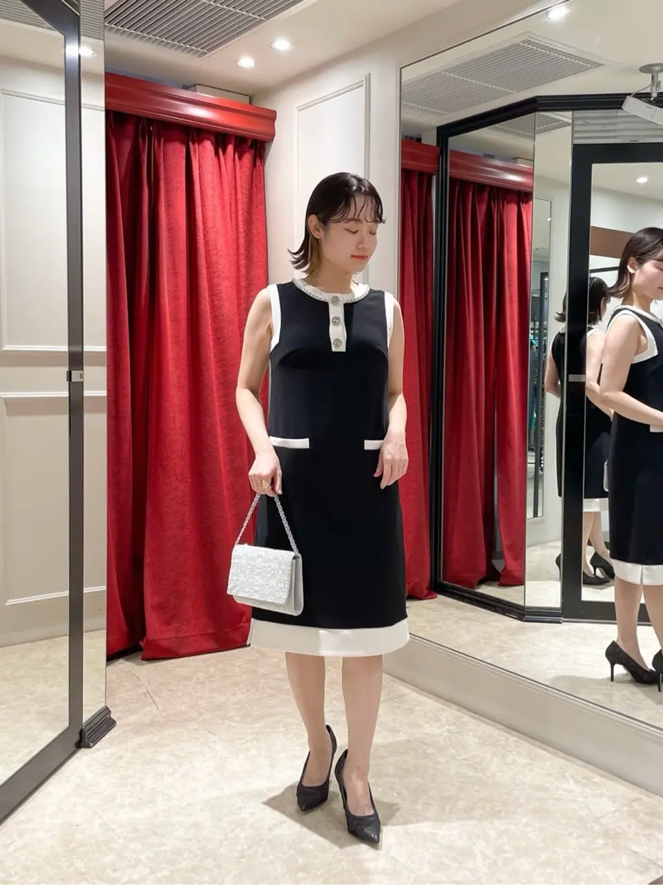 GRACE CONTINENTAL SAYUMI Nagashima コーディネート画像