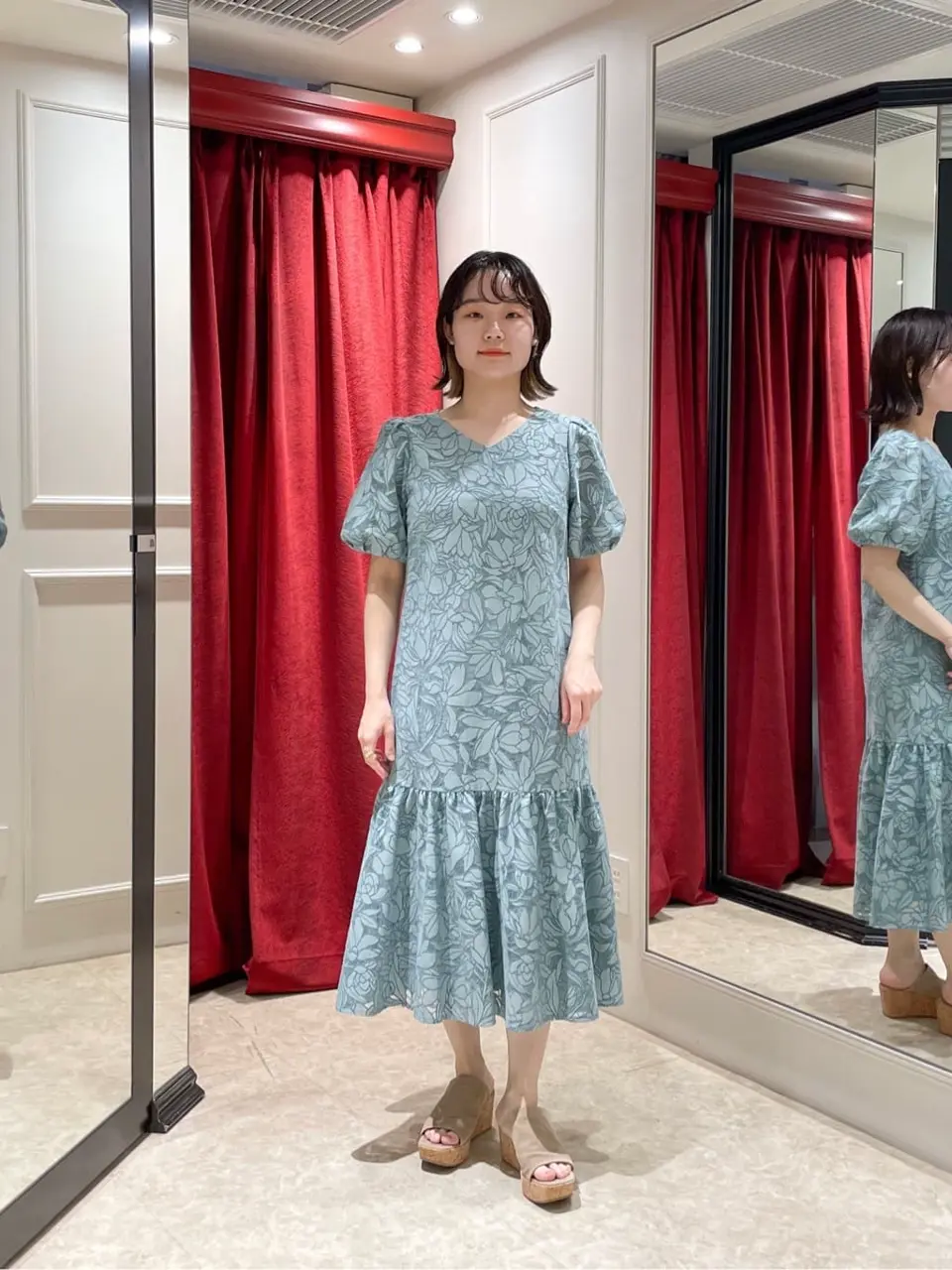 GRACE CONTINENTAL SAYUMI Nagashima コーディネート画像