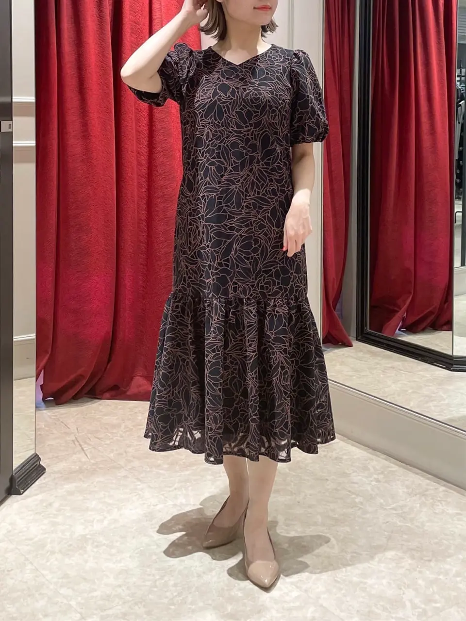 GRACE CONTINENTAL SAYUMI Nagashima コーディネート画像