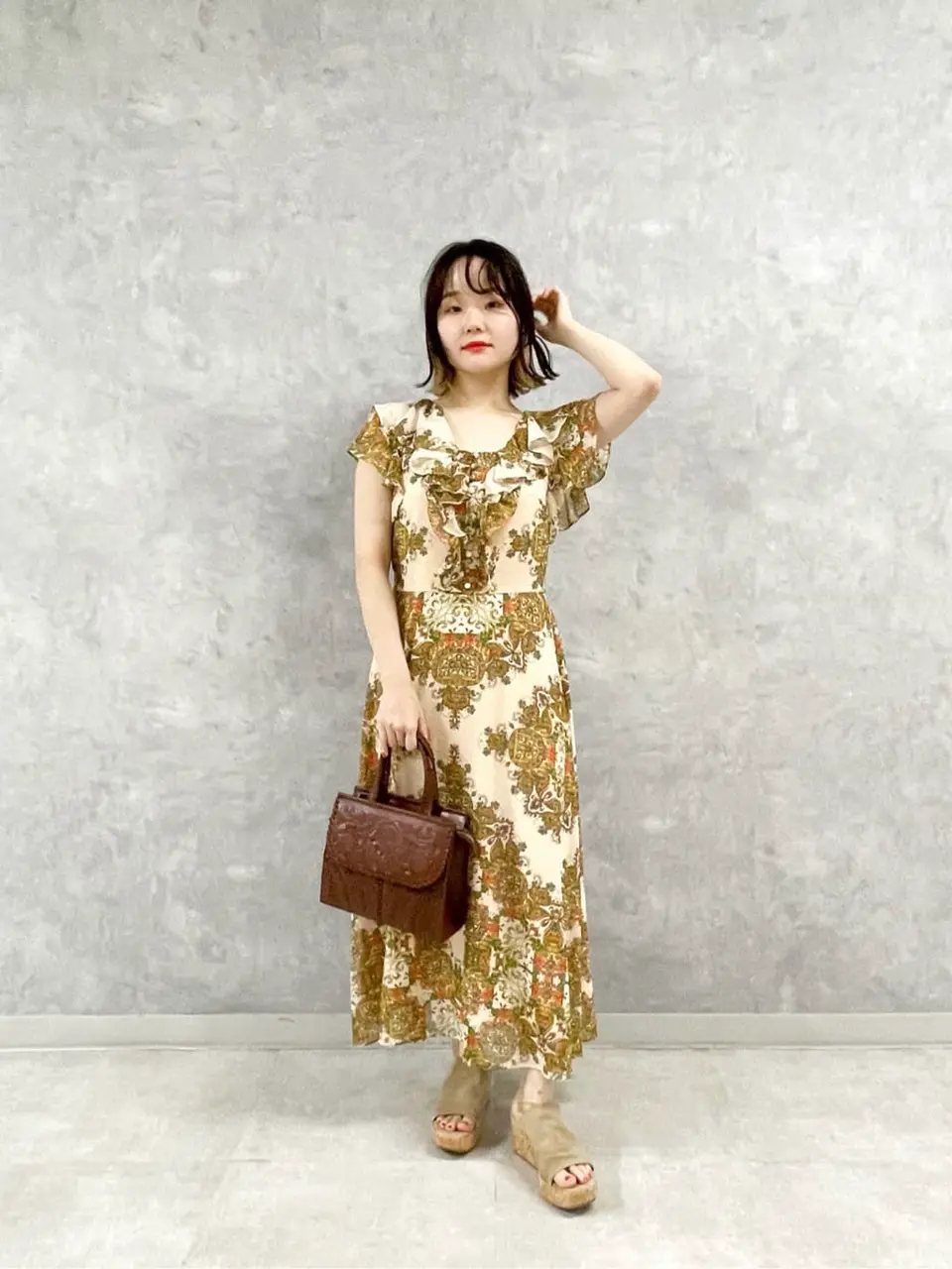 GRACE CONTINENTAL SAYUMI Nagashima コーディネート画像