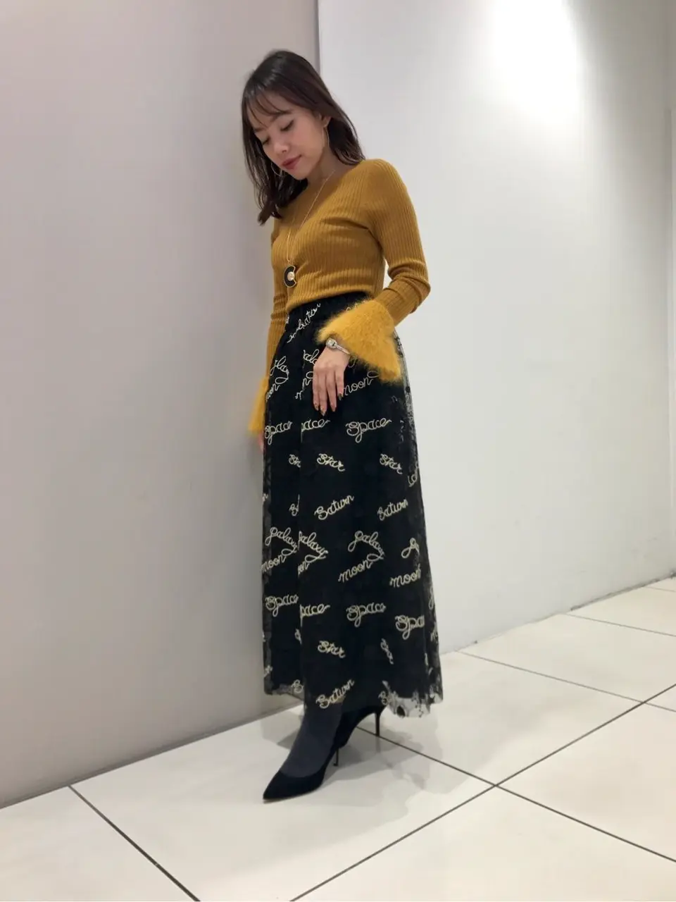 GRACE CONTINENTAL 松﨑　咲良 コーディネート画像