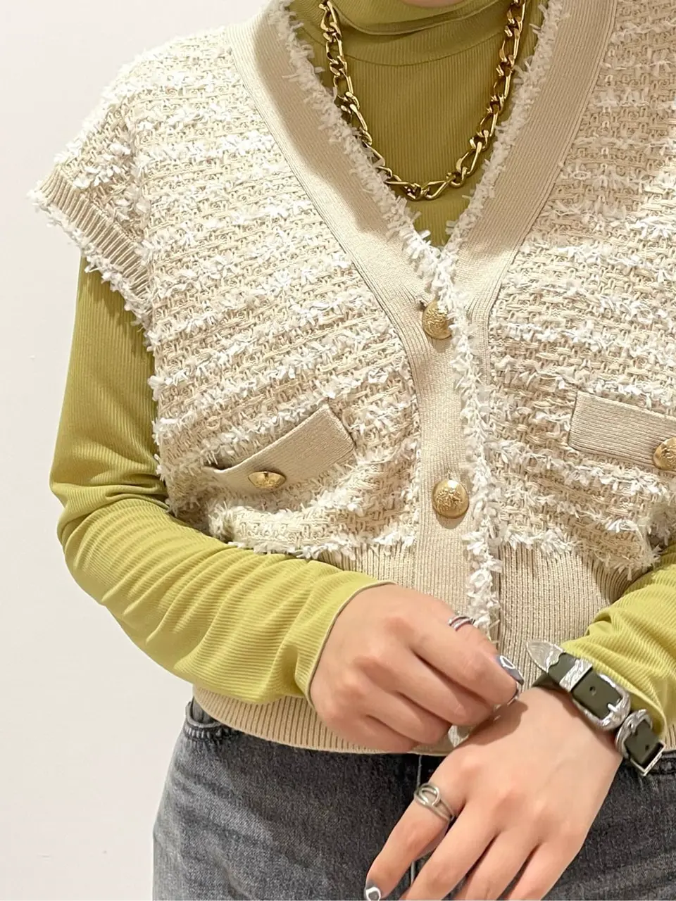 GRACE CONTINENTAL yoshi コーディネート画像