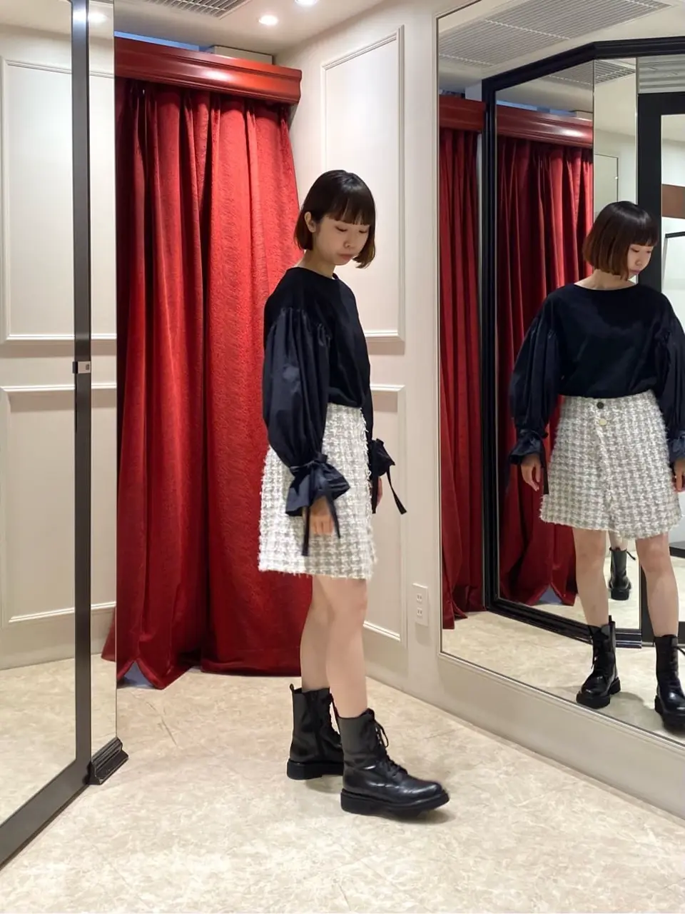 GRACE CONTINENTAL Abe コーディネート画像