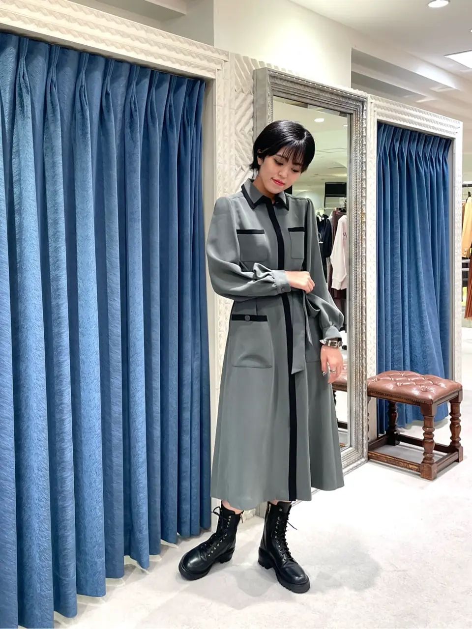 GRACE CONTINENTAL yoshi コーディネート画像