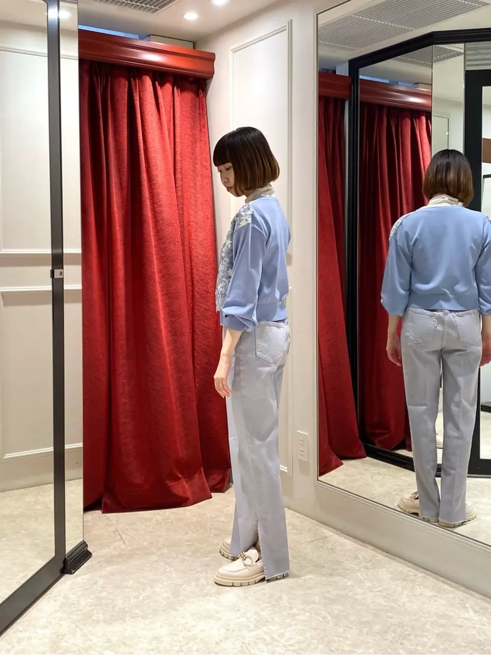 GRACE CONTINENTAL Abe コーディネート画像