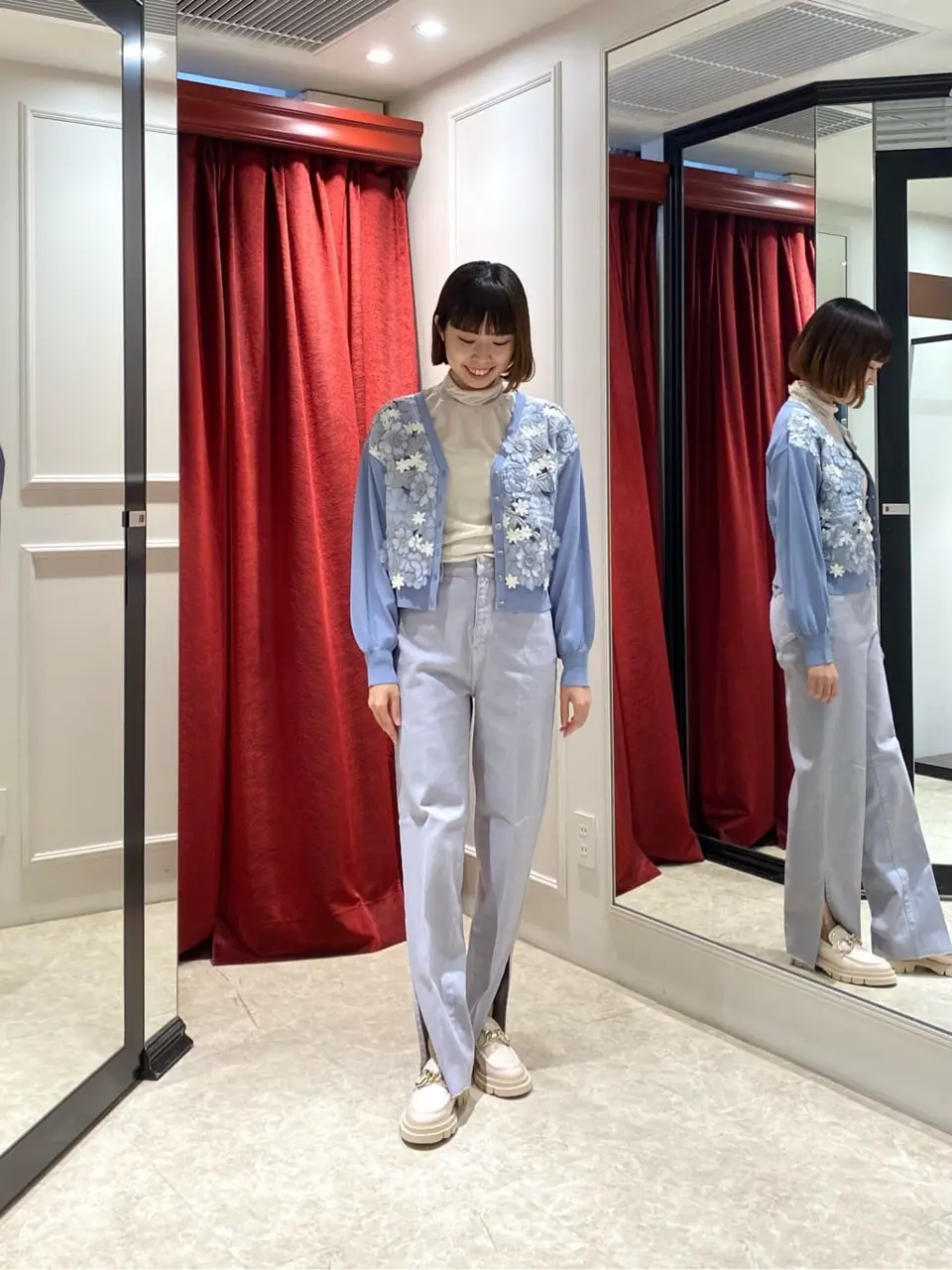 GRACE CONTINENTAL Abe コーディネート画像