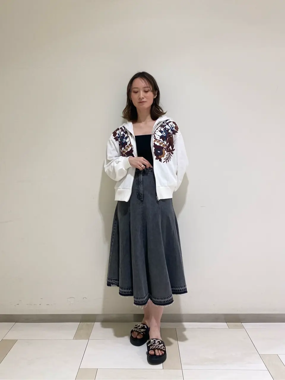 GRACE CONTINENTAL Kogane. コーディネート画像