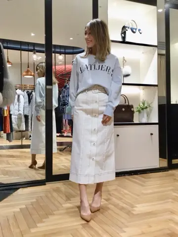 GRACE CONTINENTAL yukimi yonee コーディネート画像