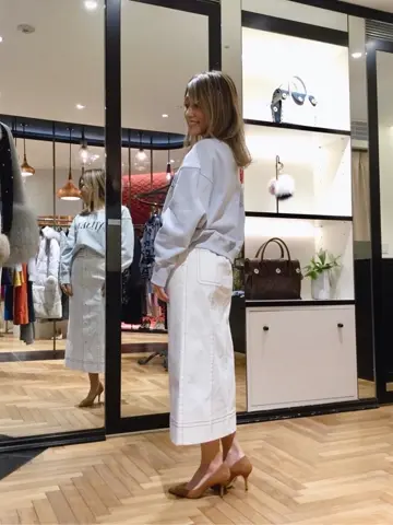 GRACE CONTINENTAL yukimi yonee コーディネート画像