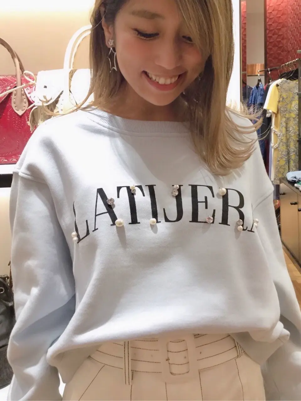 GRACE CONTINENTAL yukimi yonee コーディネート画像