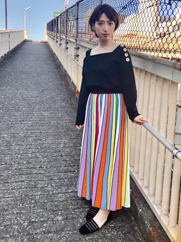 GRACE CONTINENTAL 青木育日 コーディネート画像