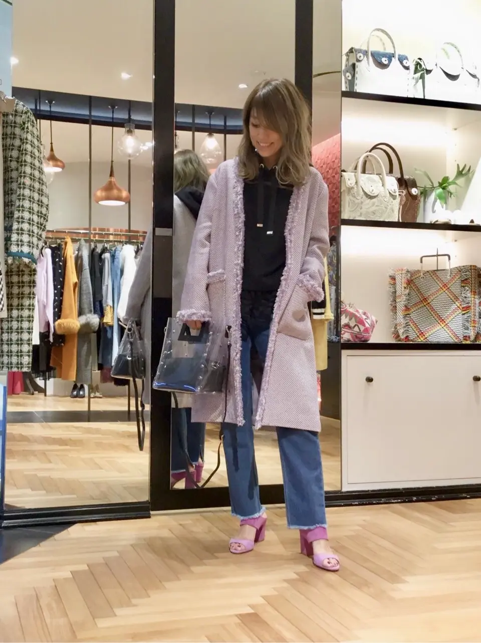 GRACE CONTINENTAL yukimi yonee コーディネート画像