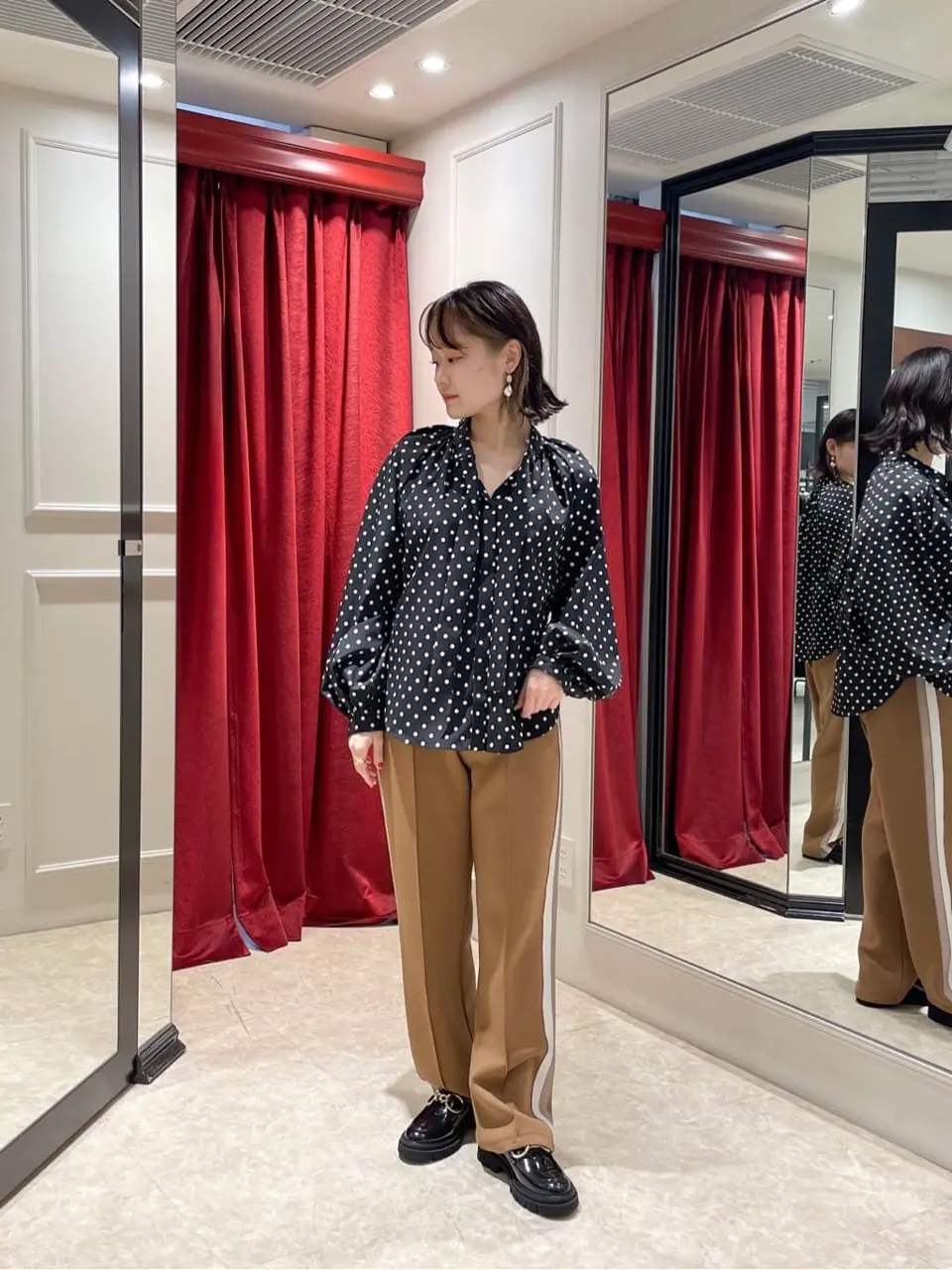 GRACE CONTINENTAL SAYUMI Nagashima コーディネート画像