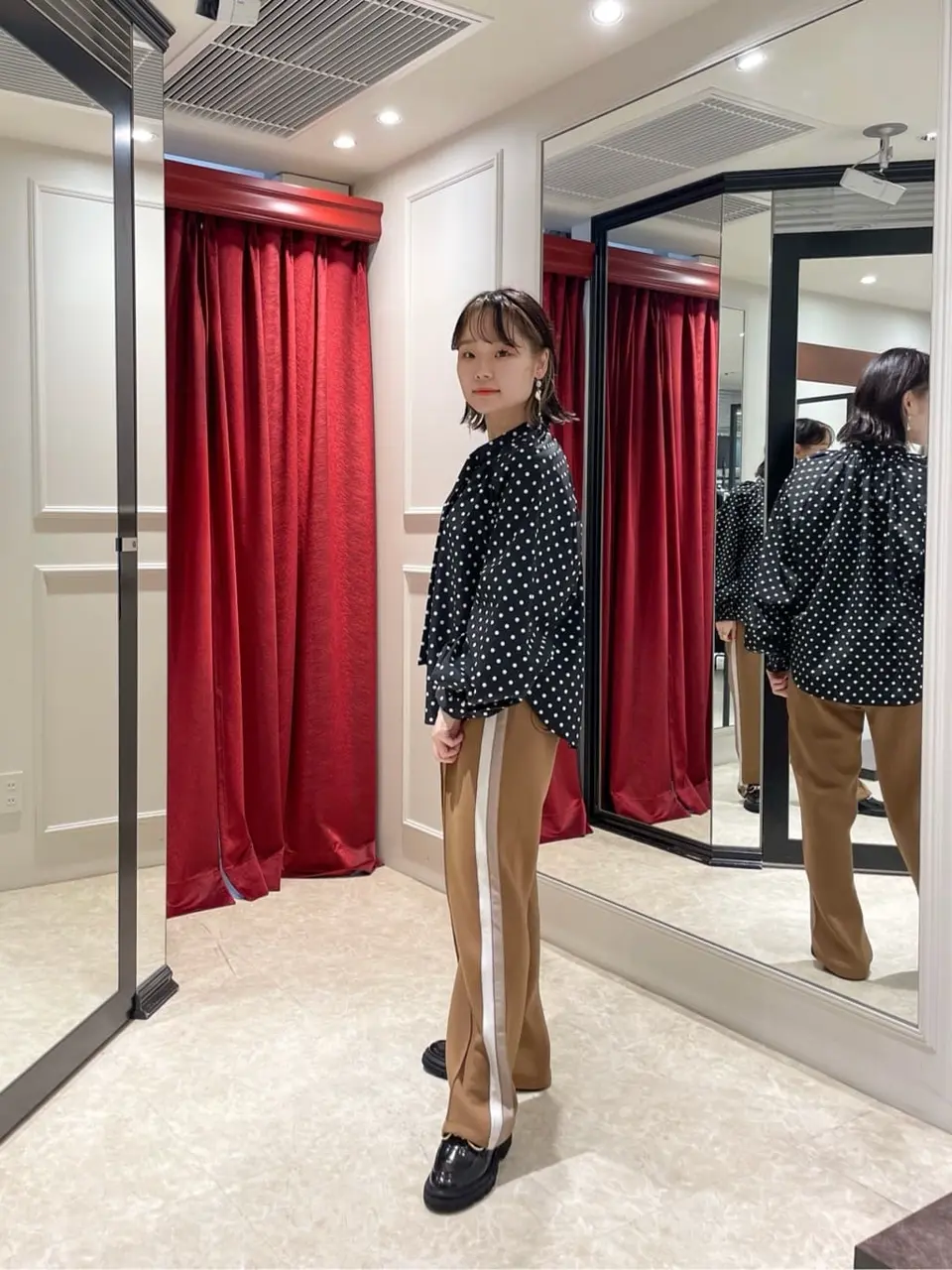 GRACE CONTINENTAL SAYUMI Nagashima コーディネート画像