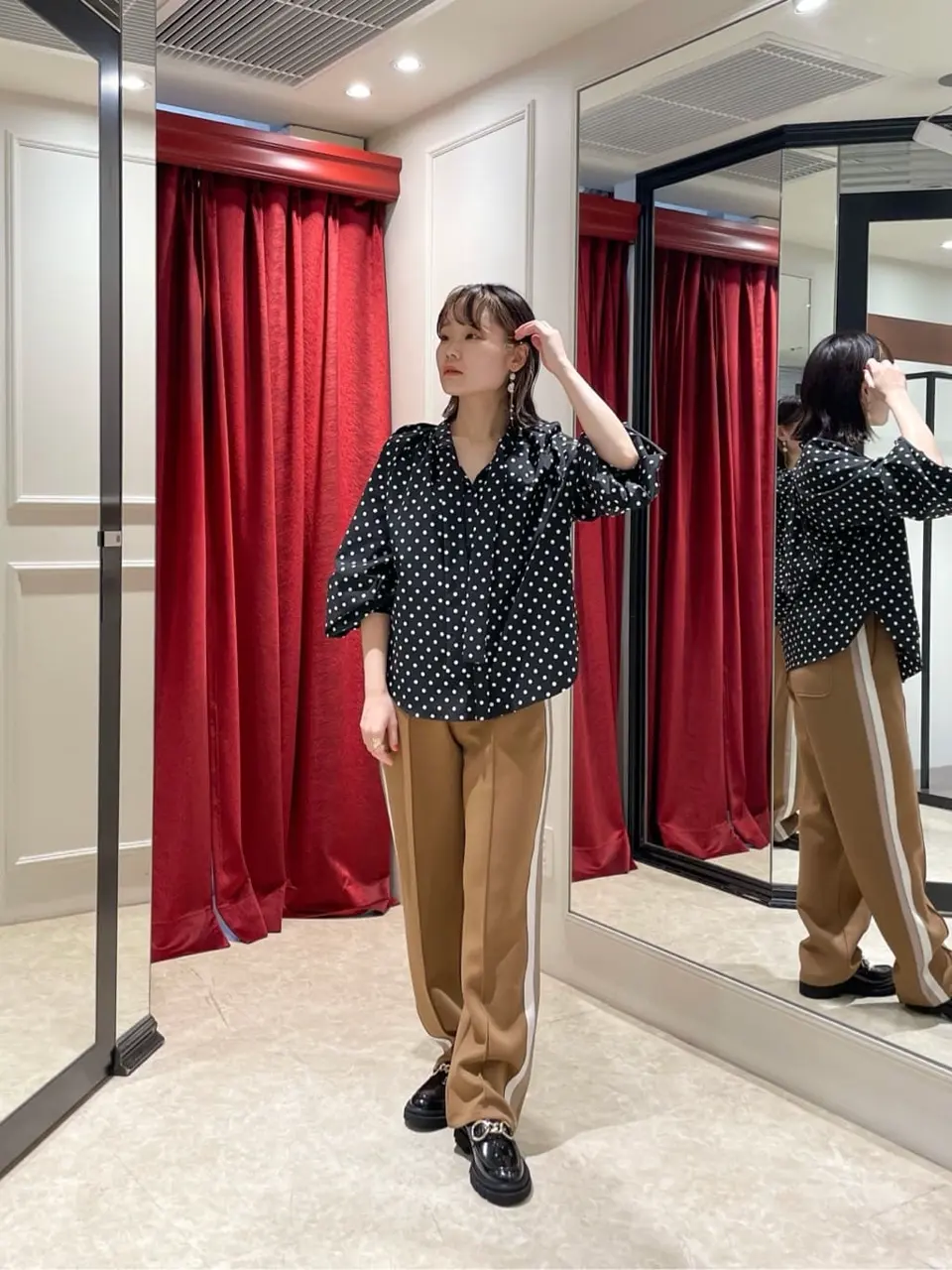 GRACE CONTINENTAL SAYUMI Nagashima コーディネート画像