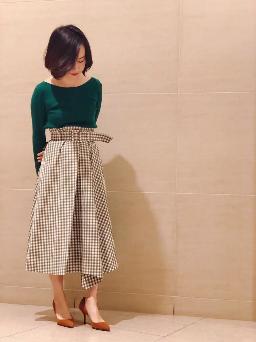 GRACE CONTINENTAL okunaka_desu コーディネート画像