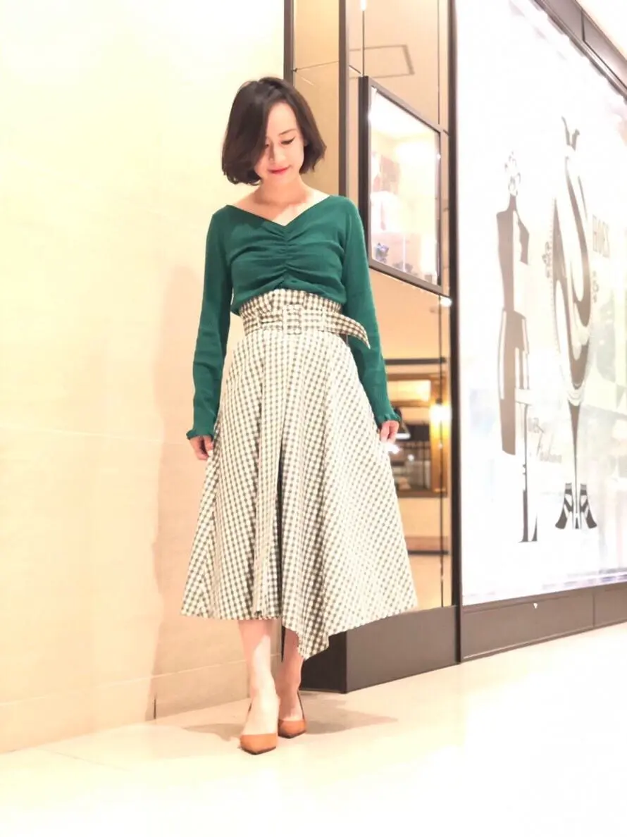 GRACE CONTINENTAL okunaka_desu コーディネート画像