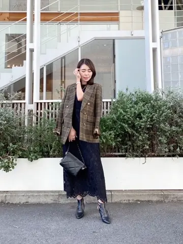 GRACE CONTINENTAL 古川温子 コーディネート画像