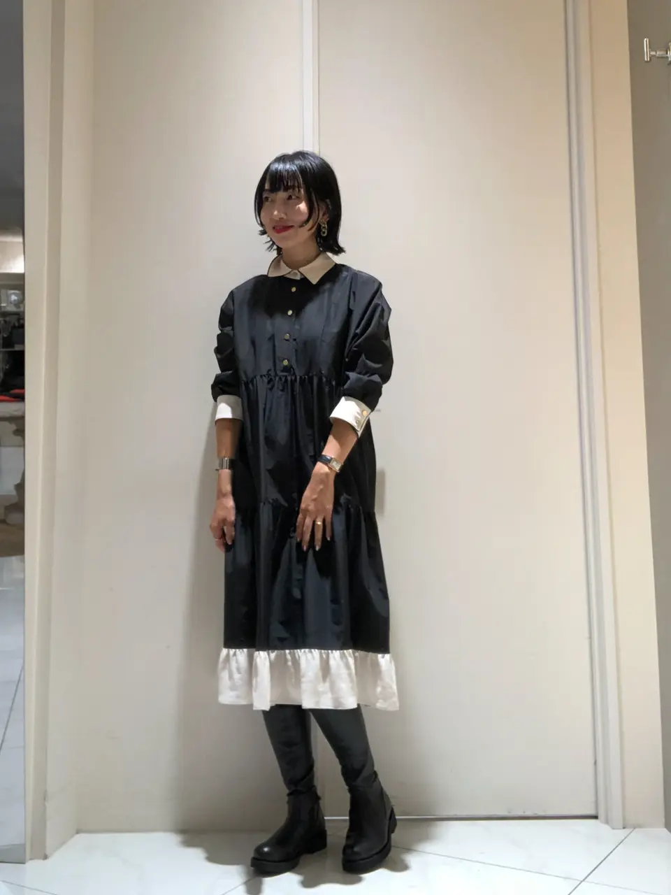 GRACE CONTINENTAL 尾田亜沙美 コーディネート画像