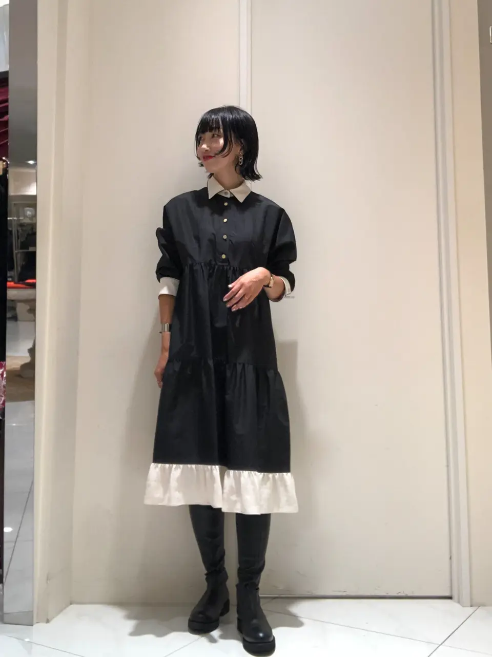 GRACE CONTINENTAL 尾田亜沙美 コーディネート画像