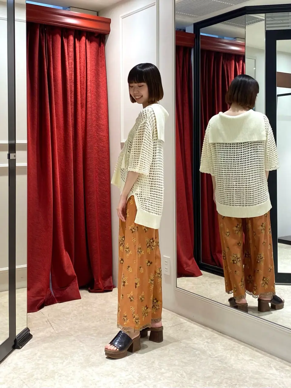 GRACE CONTINENTAL Abe コーディネート画像