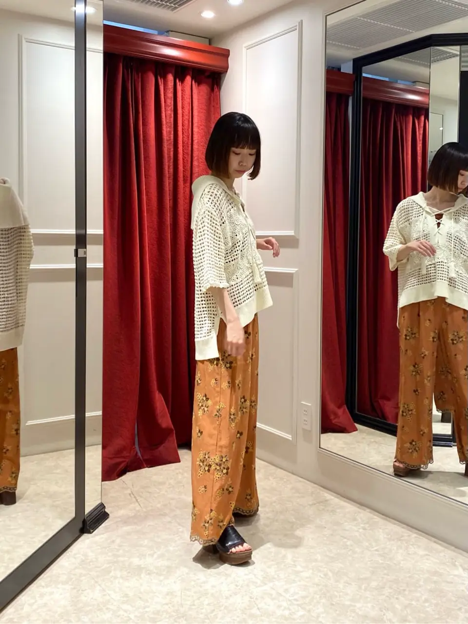 GRACE CONTINENTAL Abe コーディネート画像