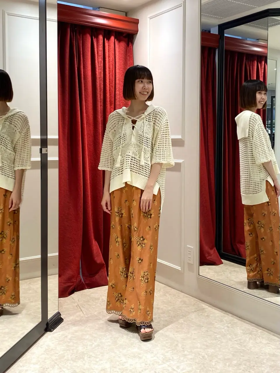 GRACE CONTINENTAL Abe コーディネート画像