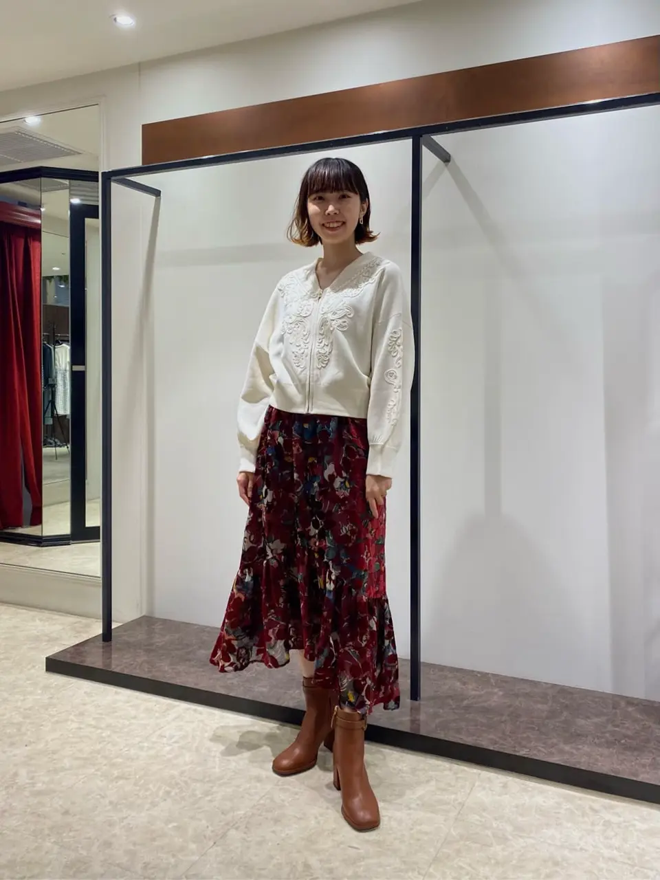 GRACE CONTINENTAL Abe コーディネート画像