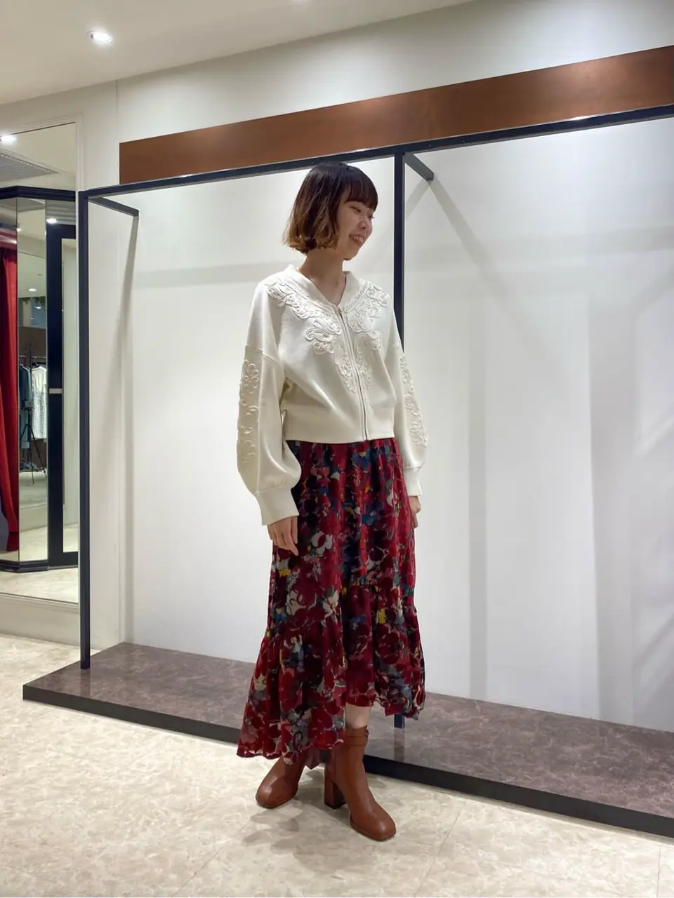 GRACE CONTINENTAL Abe コーディネート画像