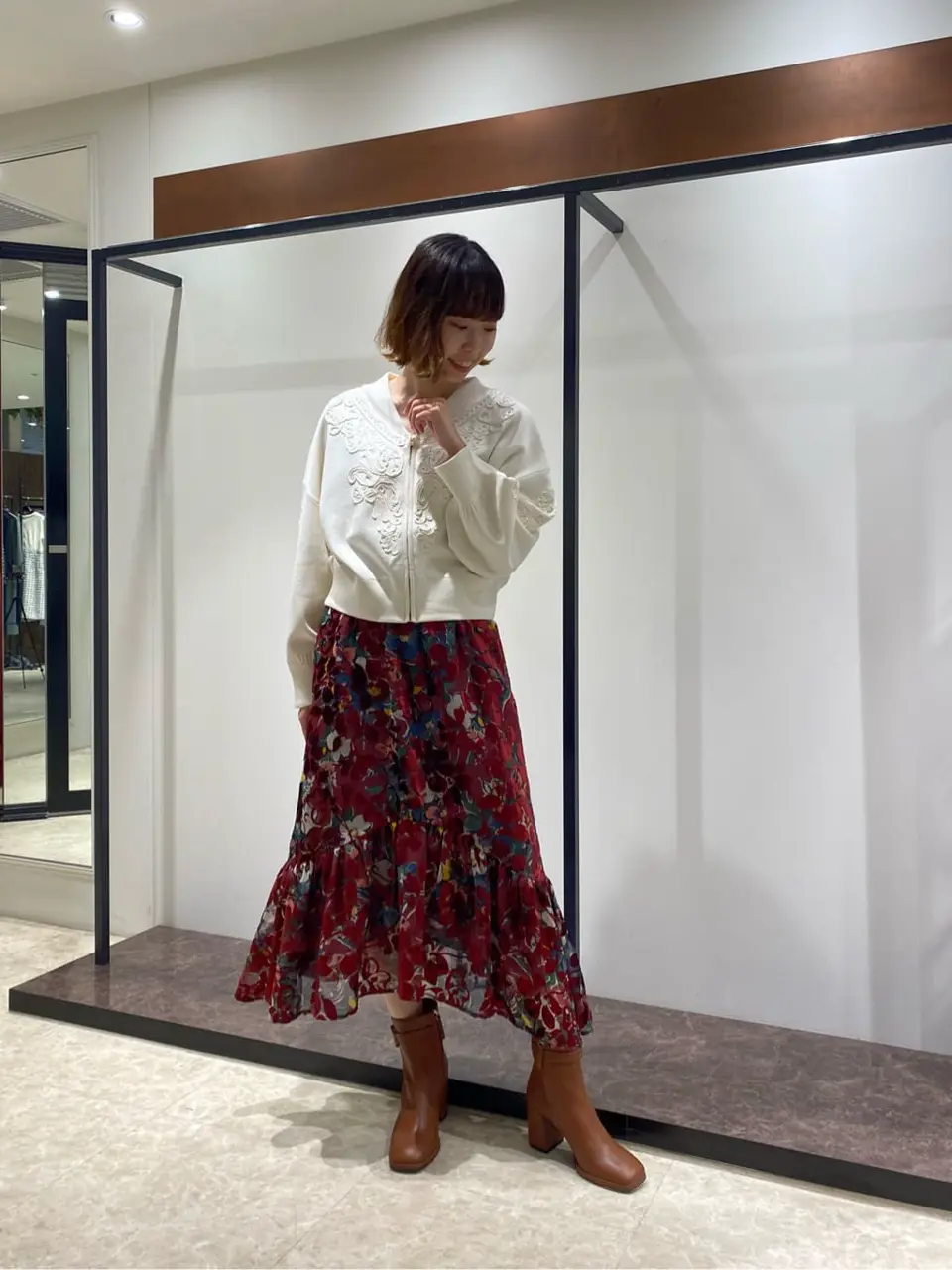 GRACE CONTINENTAL Abe コーディネート画像