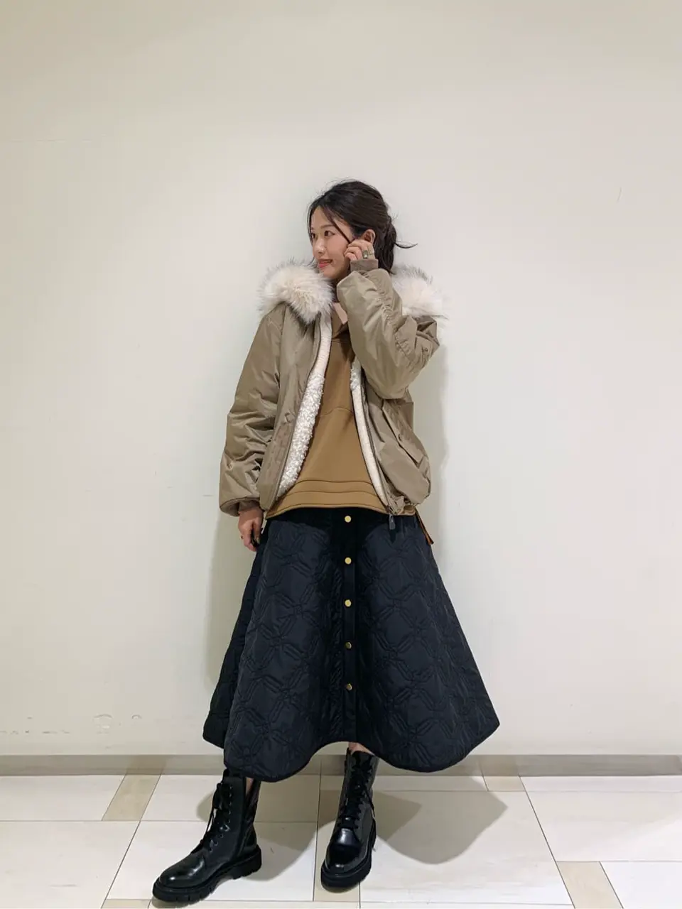 GRACE CONTINENTAL A.Kameyama コーディネート画像