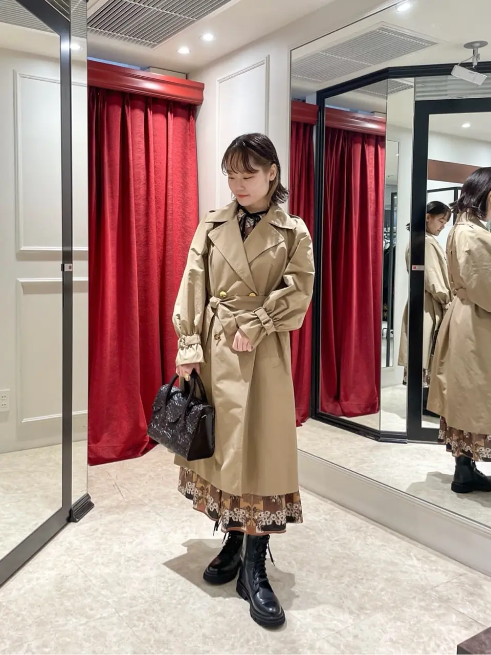 GRACE CONTINENTAL SAYUMI Nagashima コーディネート画像