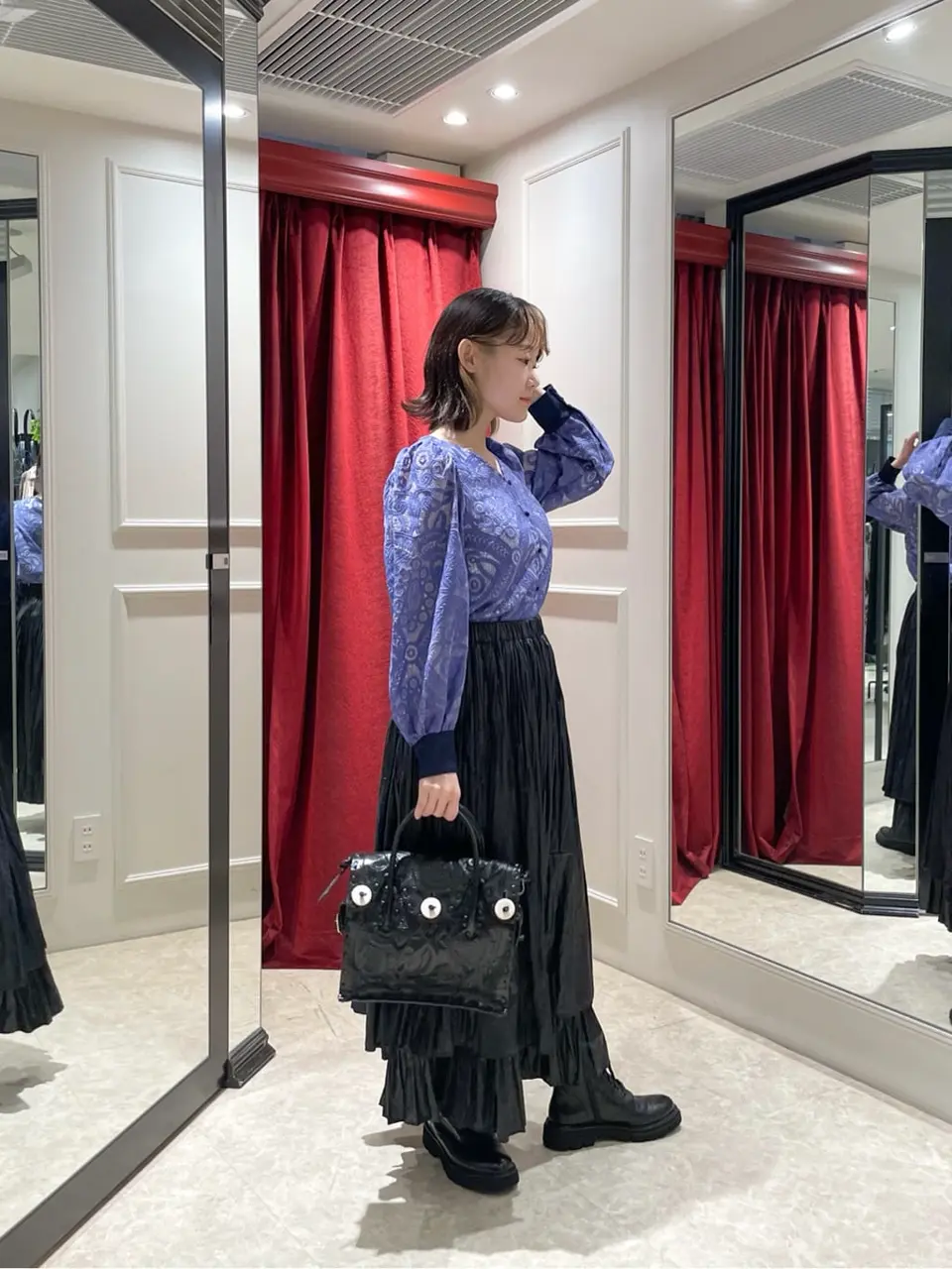 GRACE CONTINENTAL SAYUMI Nagashima コーディネート画像