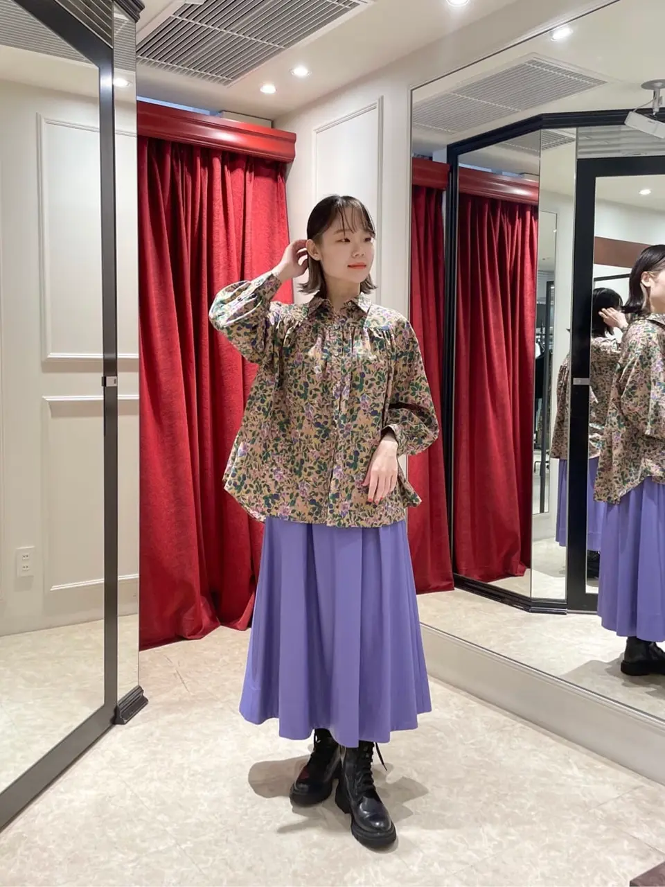 GRACE CONTINENTAL SAYUMI Nagashima コーディネート画像