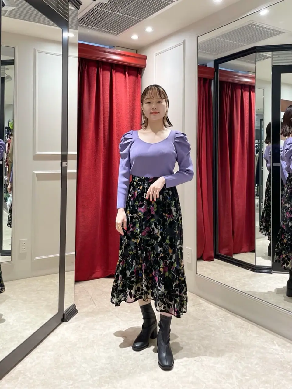 GRACE CONTINENTAL SAYUMI Nagashima コーディネート画像