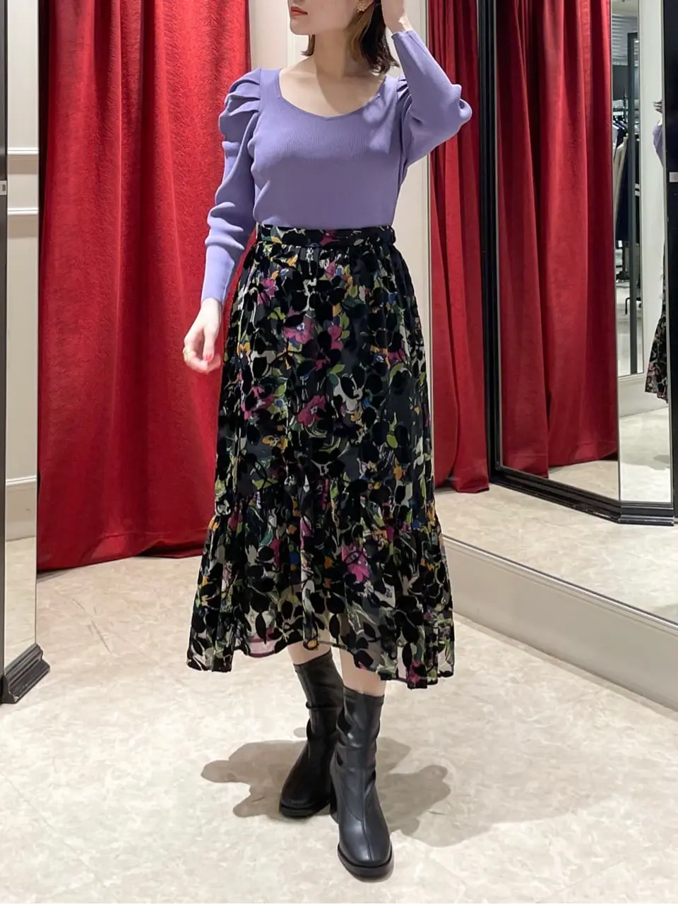 GRACE CONTINENTAL SAYUMI Nagashima コーディネート画像