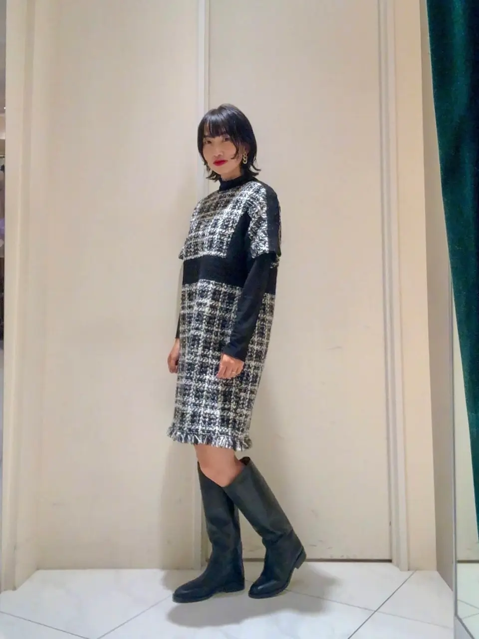 GRACE CONTINENTAL 尾田亜沙美 コーディネート画像