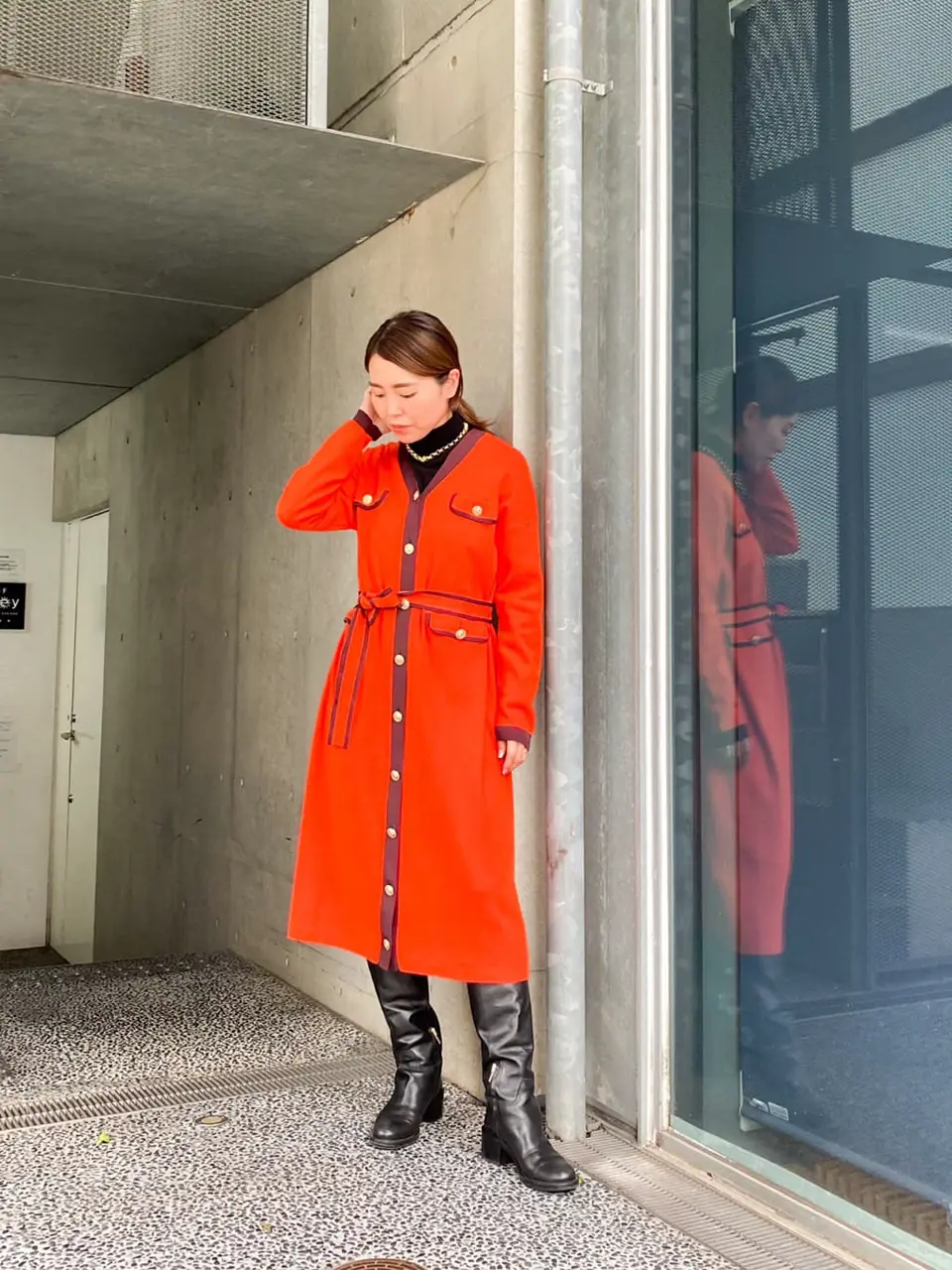  古川温子 コーディネート画像