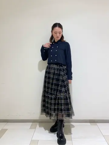 GRACE CONTINENTAL Kogane. コーディネート画像