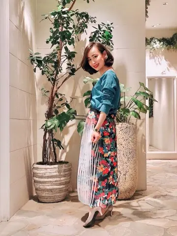 GRACE CONTINENTAL okunaka_desu コーディネート画像