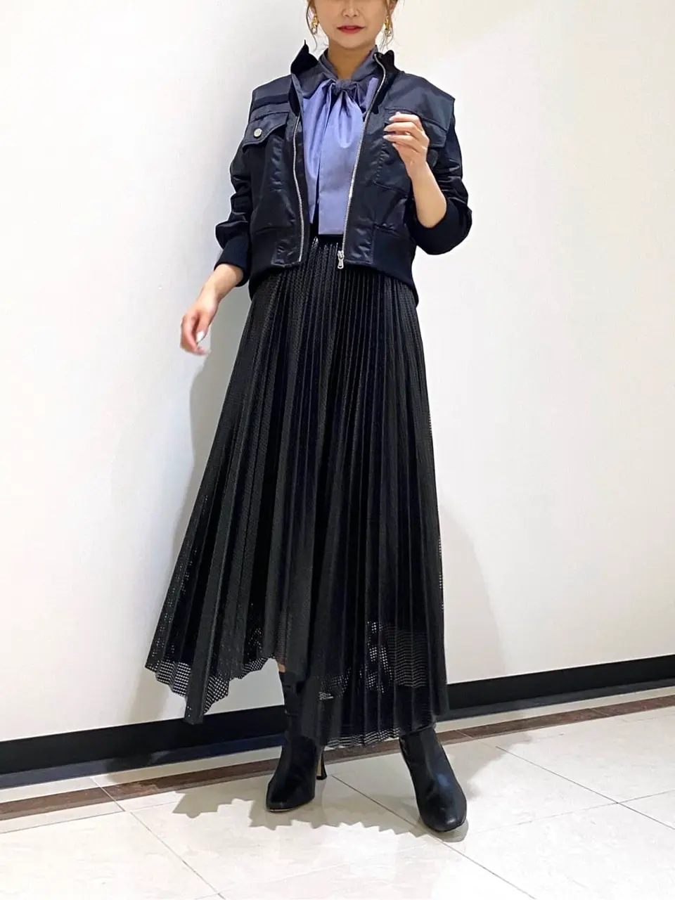 GRACE CONTINENTAL MORITA AI コーディネート画像