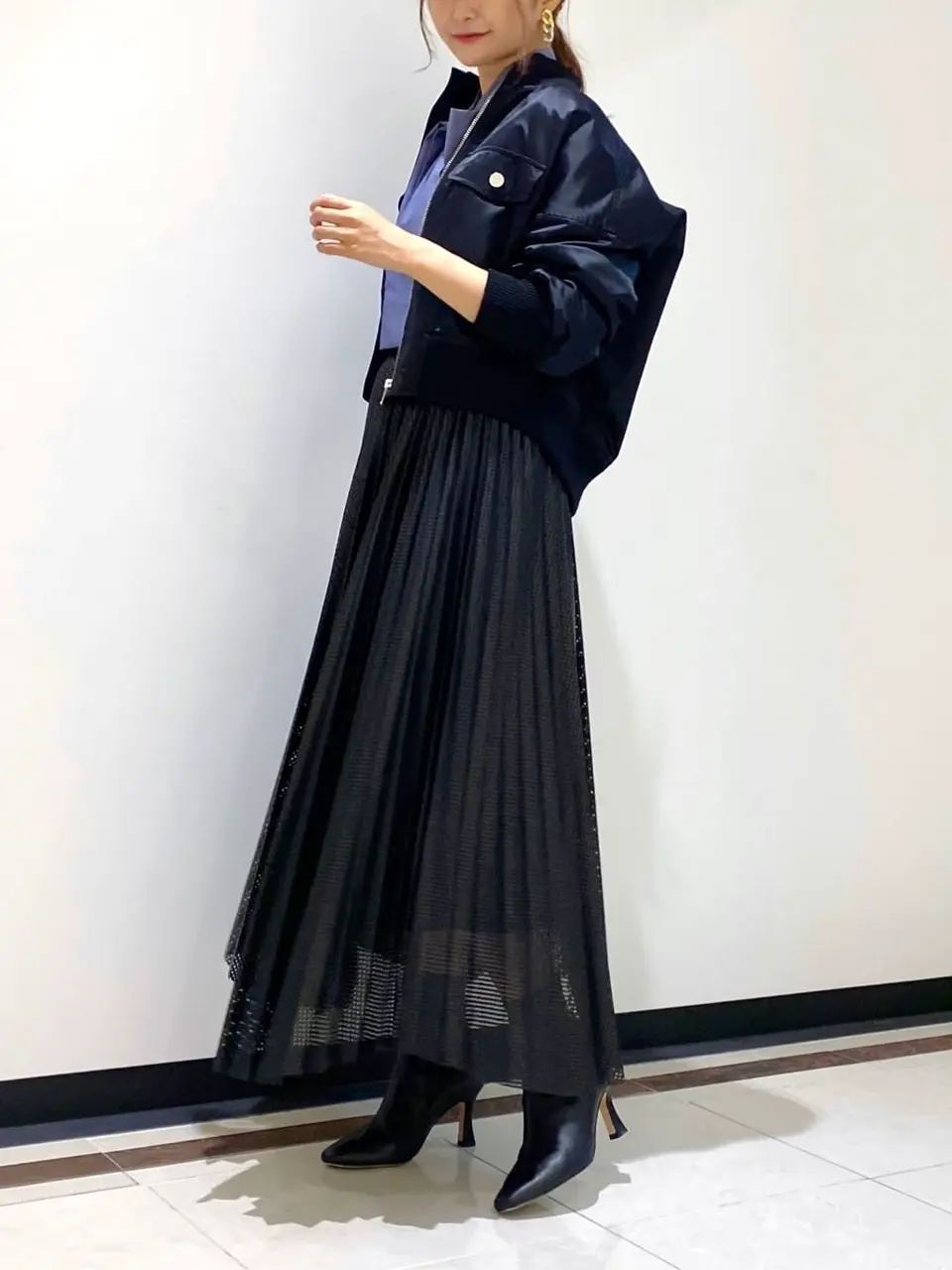 GRACE CONTINENTAL MORITA AI コーディネート画像