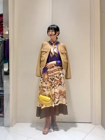 GRACE CONTINENTAL 尾田亜沙美 コーディネート画像